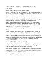 Freda Black and Jim Hardin's Closing Arguments in the Peterson Trial