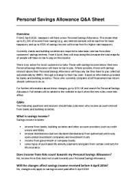 Tax-Free Savings Income: Understanding Allowance for Basic & Higher Rate Taxpayers