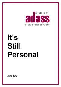 Personalisation in Adult Social Care: Achievements, Challenges, and Future Prospects