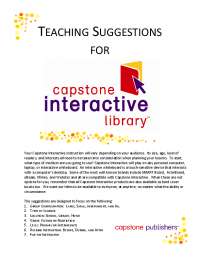 Teaching Tips for Capstone Interactive: Groups, Learners, Locations