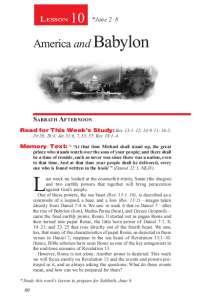 Understanding the Role of Rome and Babylon in End-Time Prophecy