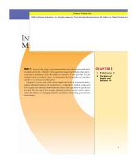 INTRODUCTION: MARKETS AND PRICES