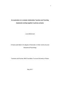 Teachers and Teaching Assistants working together in primary ...