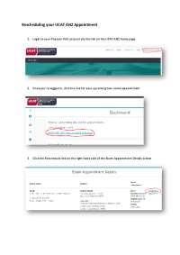 Rescheduling a UCAT ANZ Appointment: A Step-by-Step Guide