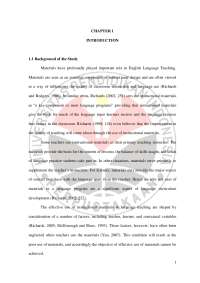 1 CHAPTER 1 INTRODUCTION 1.1 Background of the Study ... | Lecture ...