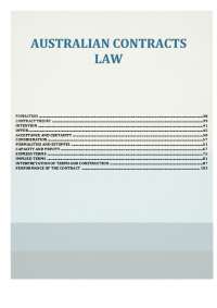 Legal Concepts of Offers and Acceptance in Contract Law