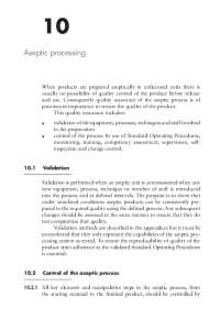 Aseptic Processing: Ensuring Quality Control and Good Technique