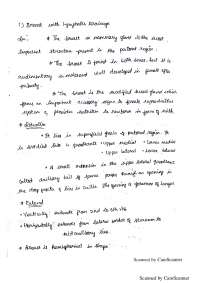 Breast Anatomy with clinical anatomy and diagrams