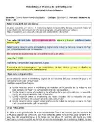 Marketing Digital en K-Pop: Análisis del Consumidor