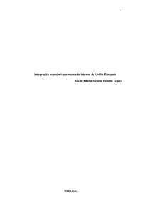 Integração económica e mercado interno
