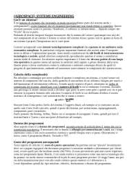 Sistemi aerospaziali (Parte Spazio)