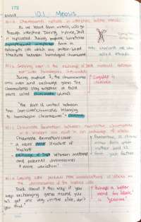 Meiosis - Biology HL | Study notes Biology | Docsity