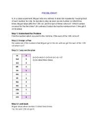 Mathematics In the Modern World Assignment #3