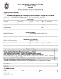 Ingreso por Equivalencia en UNEXPO-FAP: Datos y Documentos Necesarios