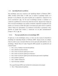 Métodos de aprendizaje basados en problemas: ABP y los siete saltos