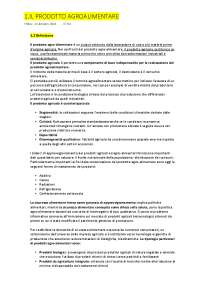 riassunto agribusiness