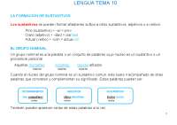 LENGUA TEMA 10 5º PRIMARIA SM | Resúmenes de Lengua y Literatura | Docsity