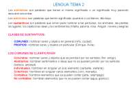 LENGUA TEMA 2 5º PRIMARIA SM | Resúmenes de Lengua y Literatura | Docsity
