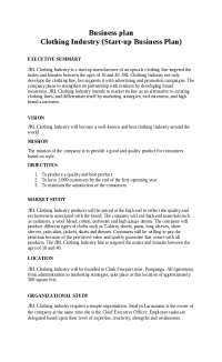 BUSINESS PLAN WITH SWOT