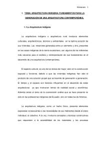 Arquitectura Tradicional Indígena de la Sierra Ecuatoriana: Un Legado Cultural y Ambiental