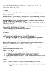 Sintesi cap. 2, 3 e 5 di "Tra la logica della scienza e la pratica della ricerca"