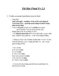 French final exam note