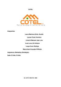 COTEL marketing estratégico