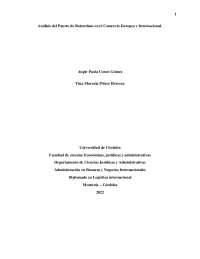 1 Análisis del Puerto de Rotterdam en el Comercio ...