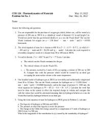 CER 126 Problem Set 3