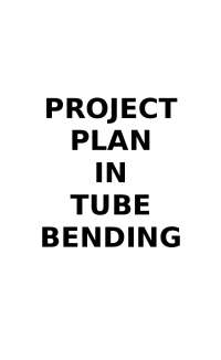 Project plan in Refrigeration