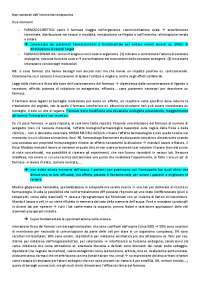 Farmacologia medica (III anno biotech mediche)