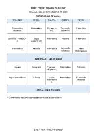 PLANO DE AULA 2 ANO ENSINO FUNDAMENTAL