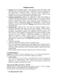 Filologia romanza - Fabiani 2021/22