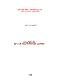 Portfolio Individual - Estágio Curricular em Educação Física Ii: Anos Finais do Ensino Fun