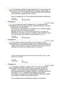 EXERCICIOS DE APRENDIZAGEM
