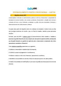 DPP Capital de giro - EAD Contábeis