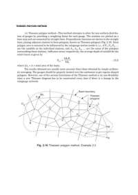 Hydrology - PRecipitation