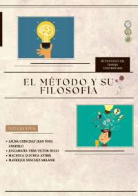 Métodologia del Trabajo Universitario: Filosofía y Metodo Cientifico
