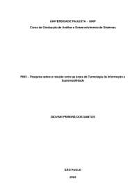 Tecnologia da Informação e Sustentabilidade: Um Estudo de Caso da Apple - Prof. Cartas