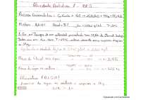BFD - Produção de etanol via cana de açúcar - Separação de misturas