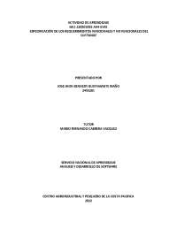 Especificación de Requerimientos de Software: Guía para Desarrolladores