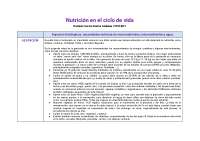 Nutrición durante el embarazo y la lactancia: requisitos nutricionales