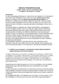Mafia e Psicopatologia - Craparo, Ferraro, Lo Verso - Riassunto completo