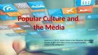 Media Culture in the Philippines: Movies, TV, and Social Media