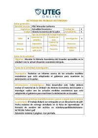 La dolarización Economica