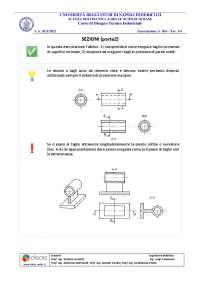 esercitazione disegno tecnico industriale