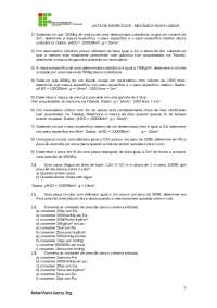 Exercicios para resolução