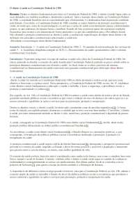 O direito à saúde na Constituição Federal de 1988