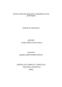 Informe de Laboratorio: Tipos de Energía y sus Propiedades - Prof. Robledo Barrios