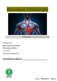 Fisiologia Humana: Exercícios e Questões para Estudo